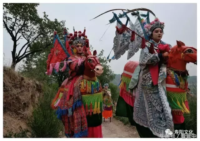 晋中寿阳傩舞、大竹马和耍叉