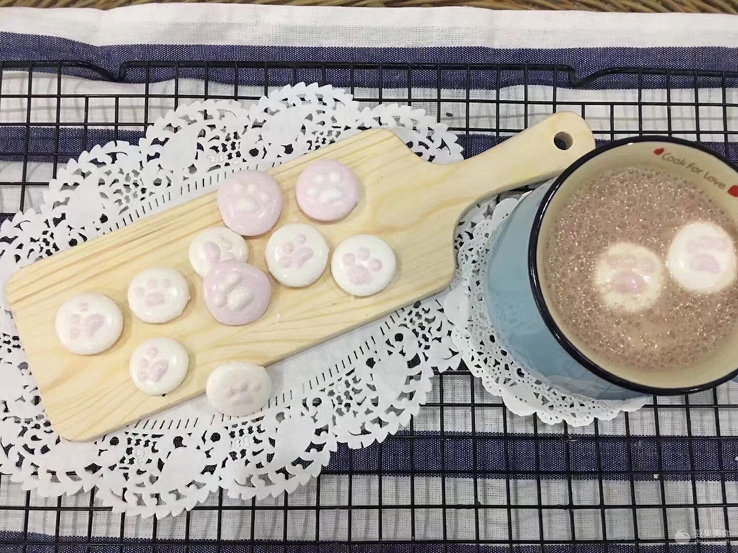 貓爪棉花糖,