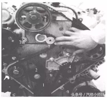 长城哈弗H6 2.0T(GW4D20)发动机正时校对