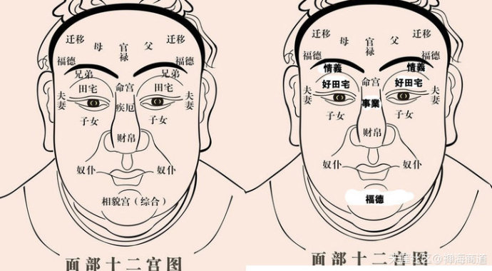 直断——女人田宅宫宽,眉眼距宽,有爱之念,婚嫁却百般愁