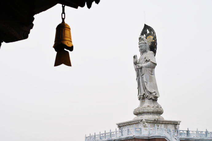 潍坊目前唯一具足佛法僧三宝的寺院