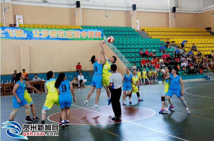 贺州市运会篮球比赛在哪里打(贺州桂东农合行给力 篮球赛勇夺男女双冠军)