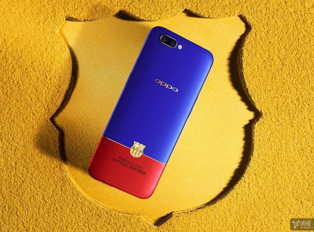 3499元 OPPO有史最骚的巴萨限量版R11发布