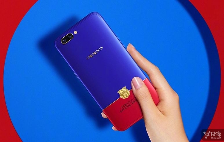 3499元 OPPO有史最骚的巴萨限量版R11发布