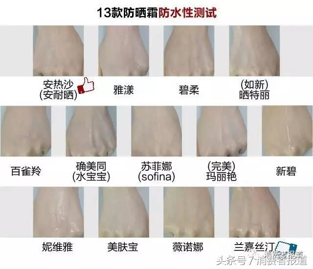 真人大曝晒：13款防晒霜哪款才能让你不再变黑？！