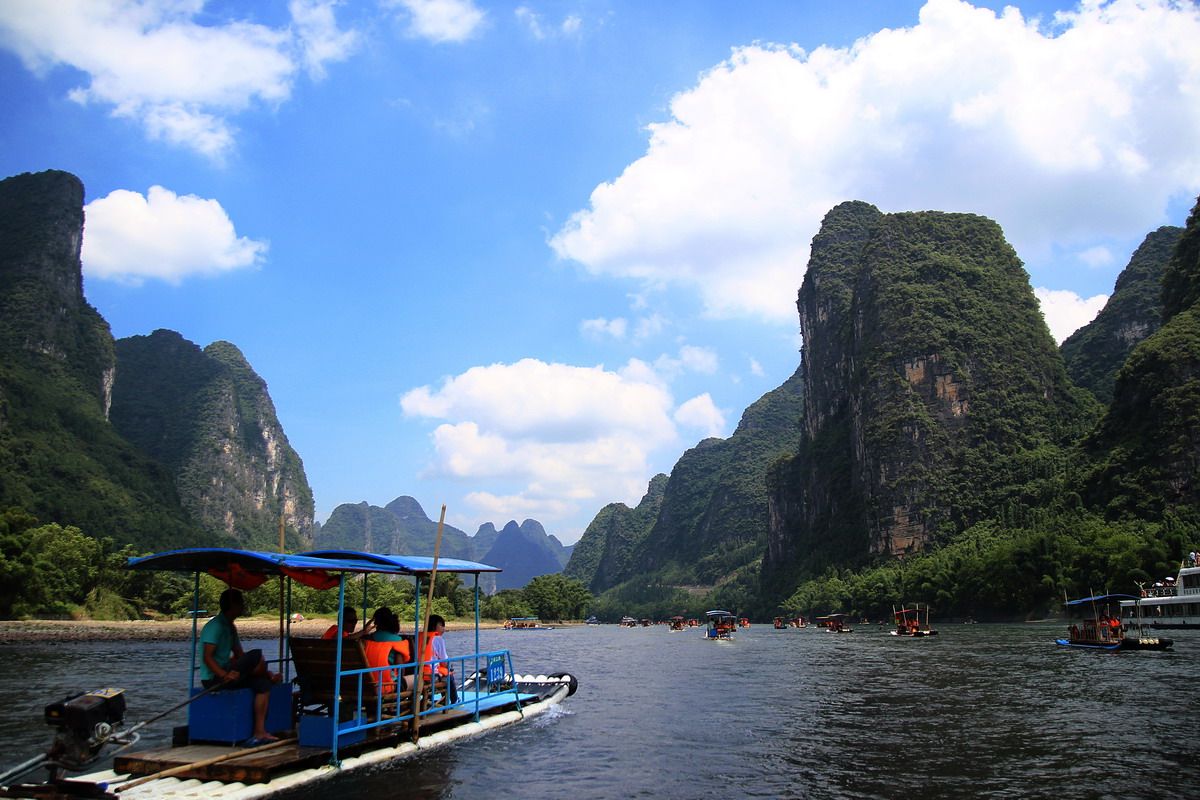 桂林旅遊,不得不到的5大景區,到那不走上一遍簡直遺憾