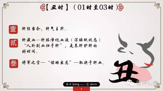 一天当中,人的养生法则之丑时与寅时