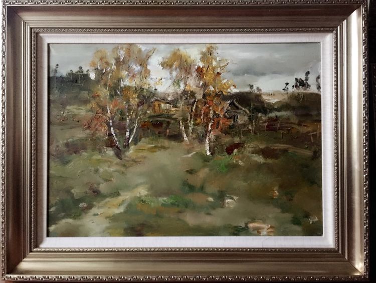 油画界 不负春光—公主油画风景作品