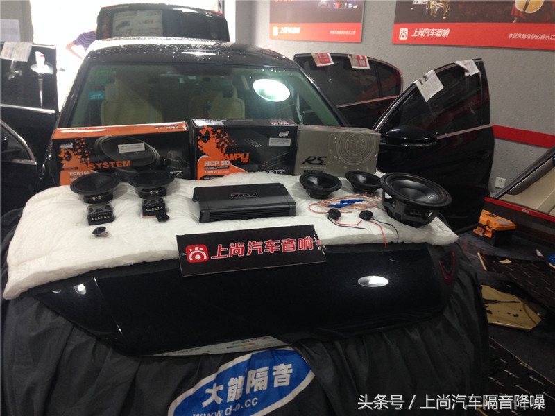从根源上彻底解决汽车噪音问题！大众迈腾脱胎换骨全车隔音降噪升级 西安上尚汽车音响改装旗舰店
