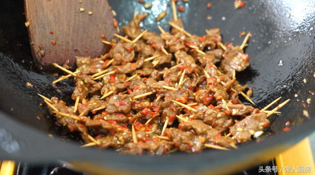 牙簽牛肉,牙簽牛肉的做法