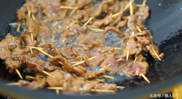 牙簽牛肉,牙簽牛肉的做法