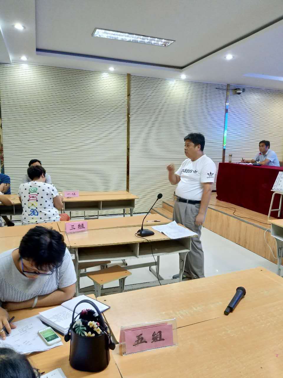 充电学习、深入课改—鲁山二高在炎热酷暑中迎来‘学前周’