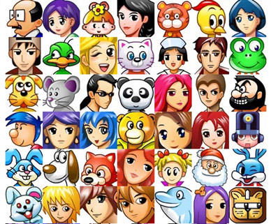 第一版是瘦长的拟物化企鹅,比起寻呼机,企鹅明显更有市场,新 logo