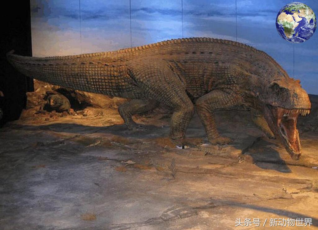 法索拉鳄——这种长得像恐龙一样的巨大猛兽，竟然是食腐动物