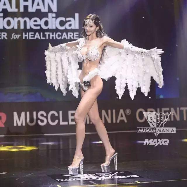 肌肉女也能讓你舔屏 美到窒息的韓國健體模特李燕花！