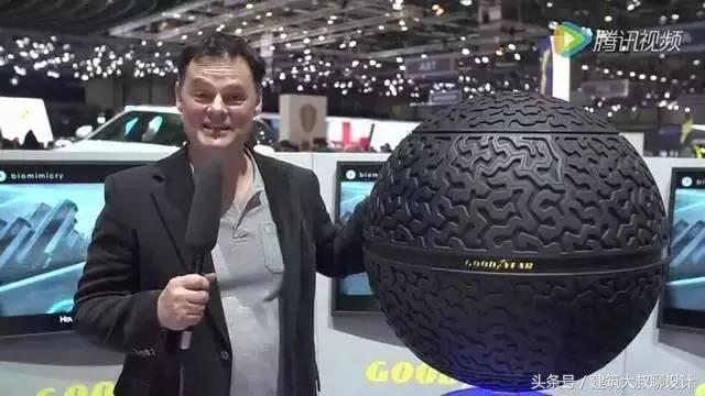 奥迪球形轮胎设计出炉，节省空间外，也是马路杀手的福音啊！