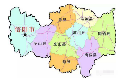 首先,在地理位置上,新县位于河南省信阳市东南部,湖北,河南两省交接