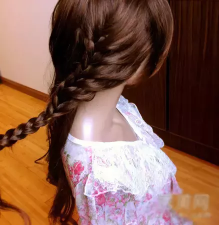 四股辫编发教程图解