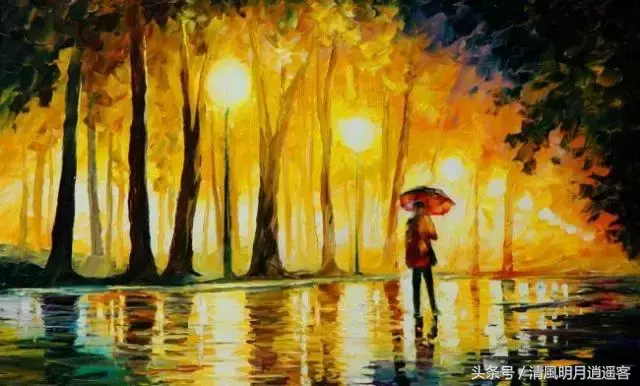 一场秋雨一场寒,滴滴淋漓在心头,古诗词里唯美秋雨