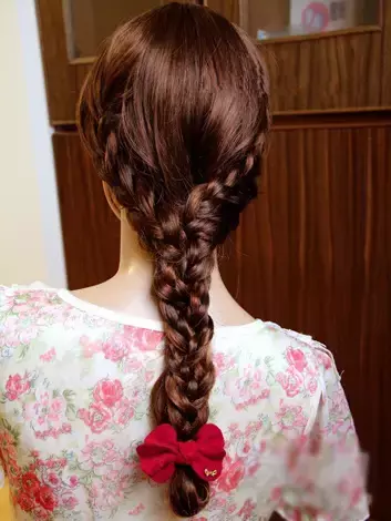 四股辫编发教程图解