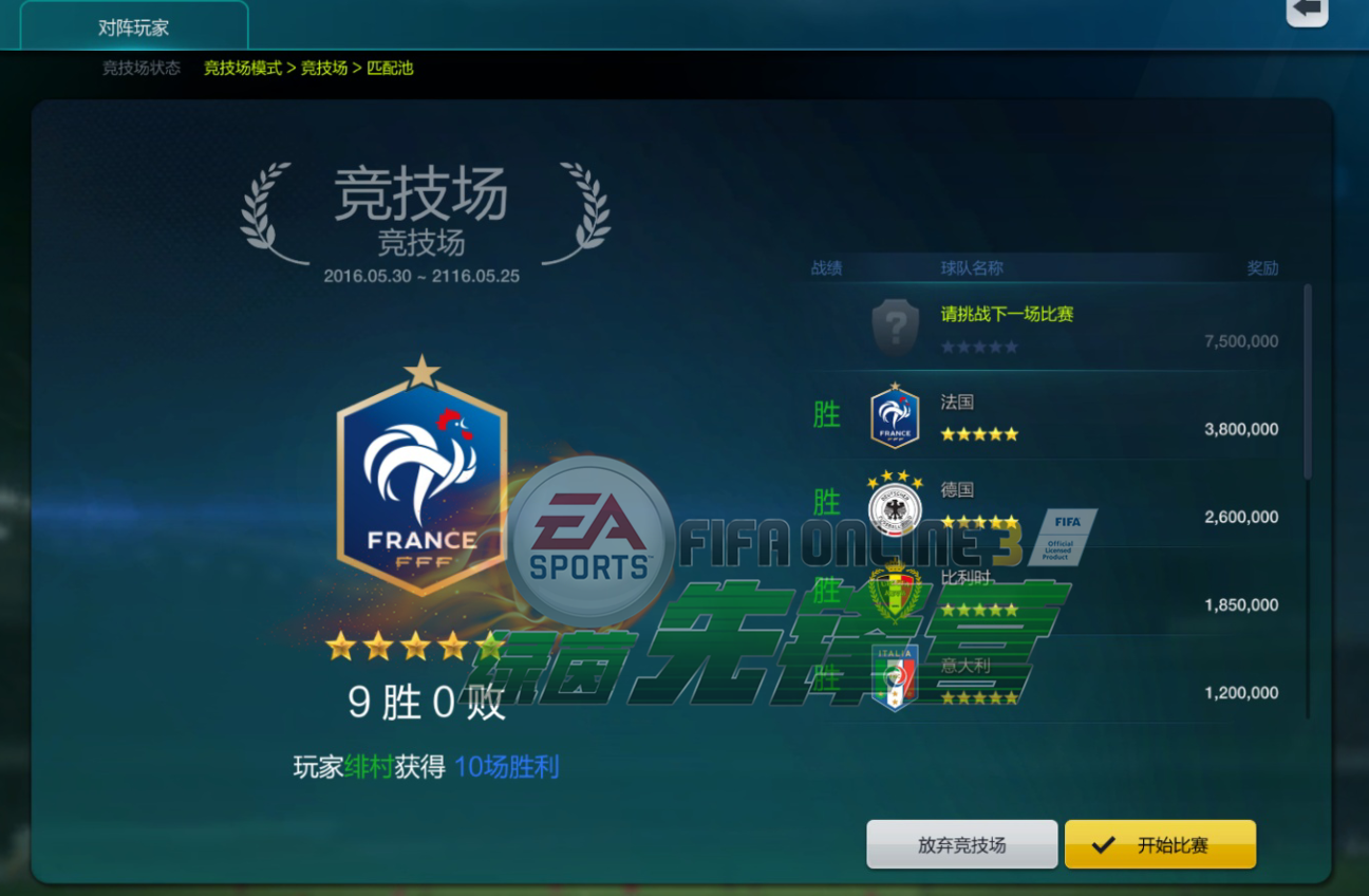 fifaonline3世界杯迪马利亚(FIFAol3：日赚千万不是梦！竞技场最强队伍推荐国家队篇)