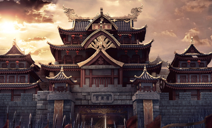 乱世王者主城升级图(乱世王者各种建筑升级)_2u手游网