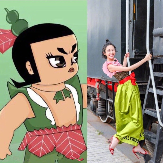 "大傻妞"唐艺昕造型满满东北味,网友评论已加入表情包超搞笑!