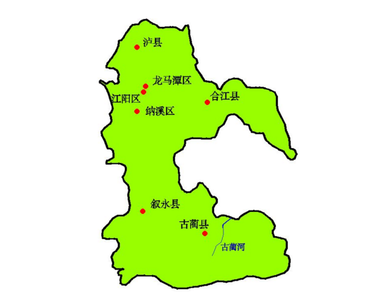 四川叙永县属于哪个市（四川叙永县地理图）