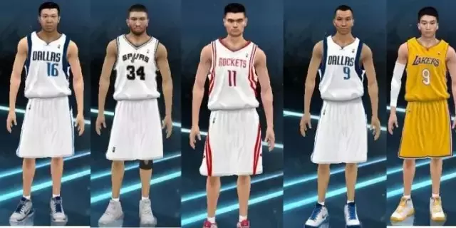 为什么nba2k里没有姚明(“大魔王”2K能力值出炉：带你回忆2K中的中国球员)