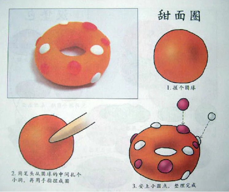 100种萌萌哒的橡皮泥玩法教程，动物水果日常用品等，入门级学习
