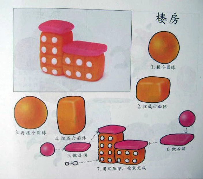 100种萌萌哒的橡皮泥玩法教程，动物水果日常用品等，入门级学习