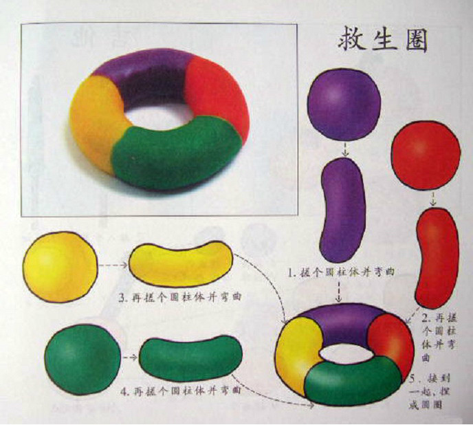100种萌萌哒的橡皮泥玩法教程，动物水果日常用品等，入门级学习