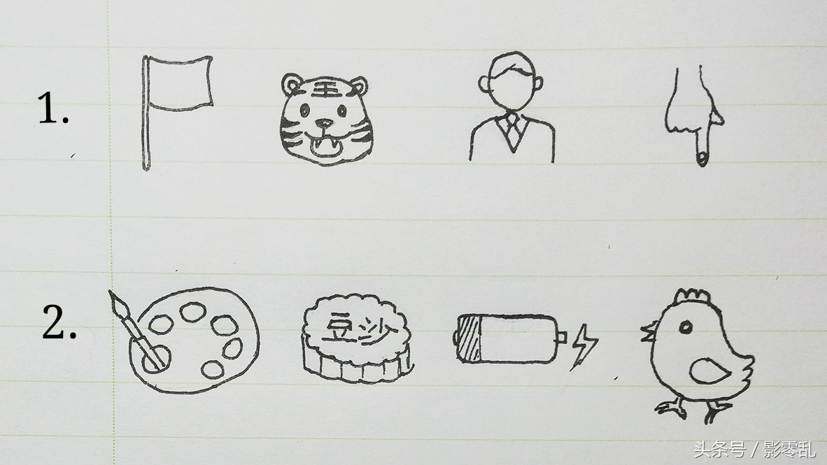 (友情提示:有的要运用谐音哦)看简笔画猜成语,测试开始啦