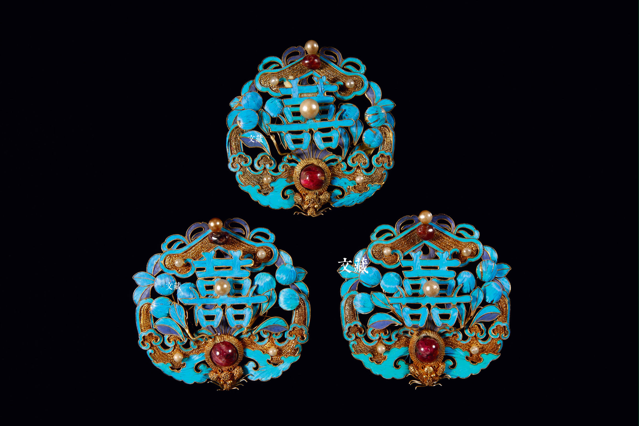 故宫博物院藏点翠文物:结珠铺翠 点羽成仙