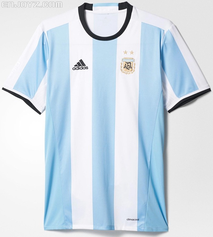 阿迪达斯发布全新阿根廷国家队主场球衣(阿根廷队服) - 三甲体育