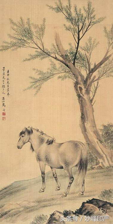 马晋画家价格(近代著名画马大家马晋画马作品)