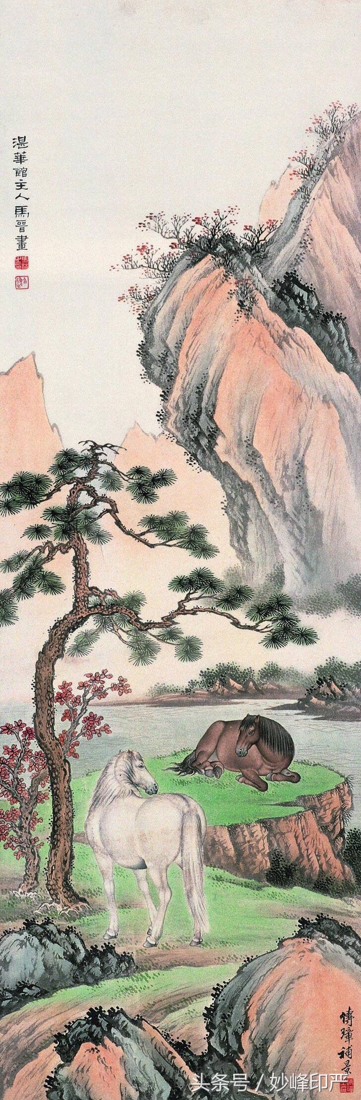 马晋画家价格(近代著名画马大家马晋画马作品)