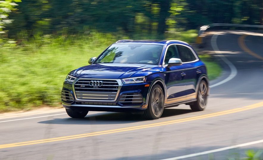 2018年奥迪SQ5 vs 2017年奔驰AMG GLC43 vs 2017年保时捷Macan S