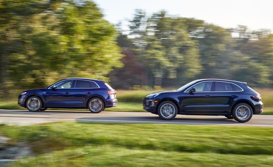 2018年奥迪SQ5 vs 2017年奔驰AMG GLC43 vs 2017年保时捷Macan S