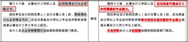 《会计法》修改细则曝光，透漏3个重要信息！