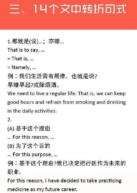 考研英语高分作文万能语句汇总，附1000G考研资料