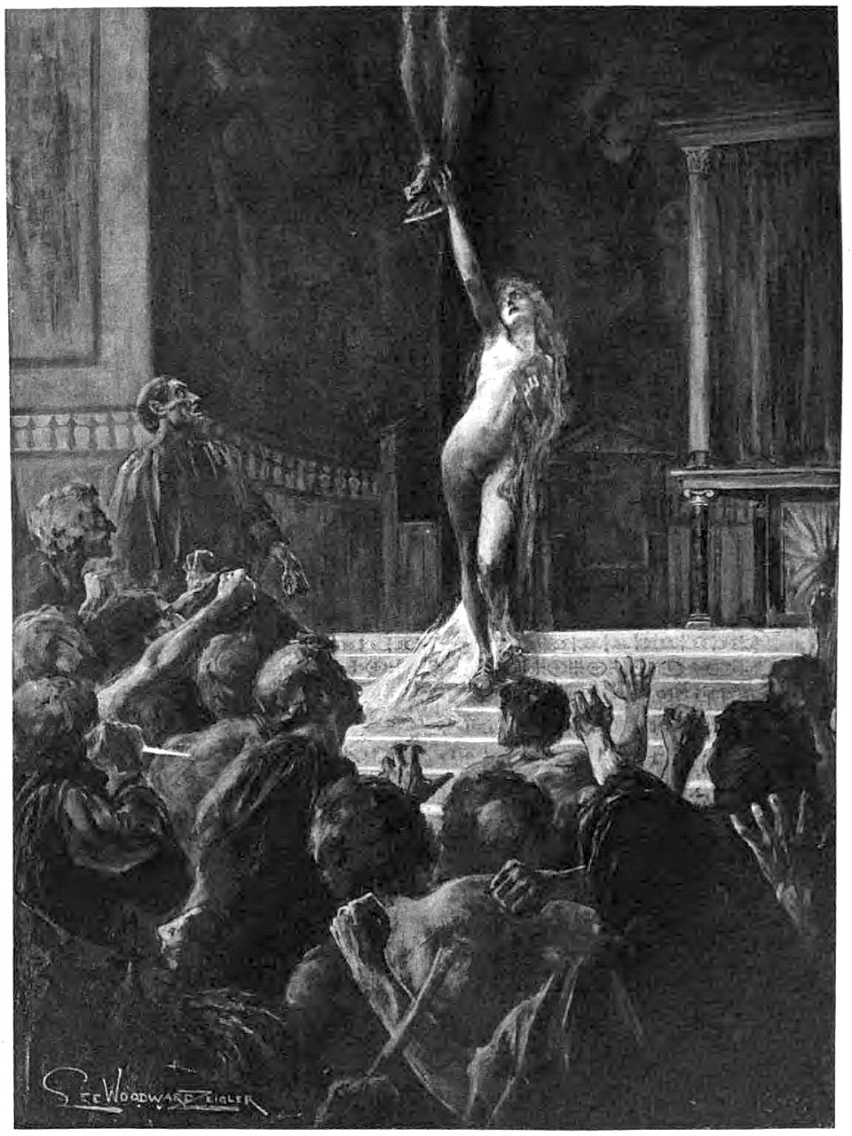 拉斐尔笔下倒霉的女知识分子，有雅典娜的美貌却受暴力攻击而死