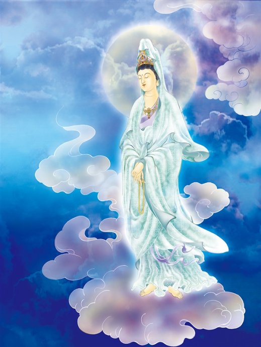 中国古代精美三十三观音圣像图——拯救众生的33种面相