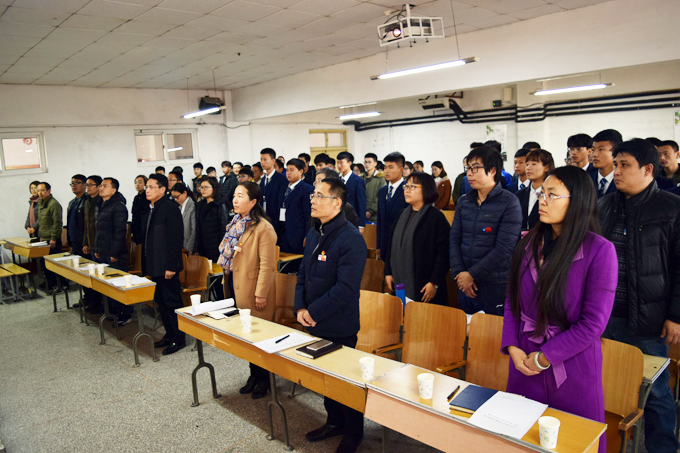 热烈庆祝山东科技职业学院海天班第一届月启动大会举办圆满成功！