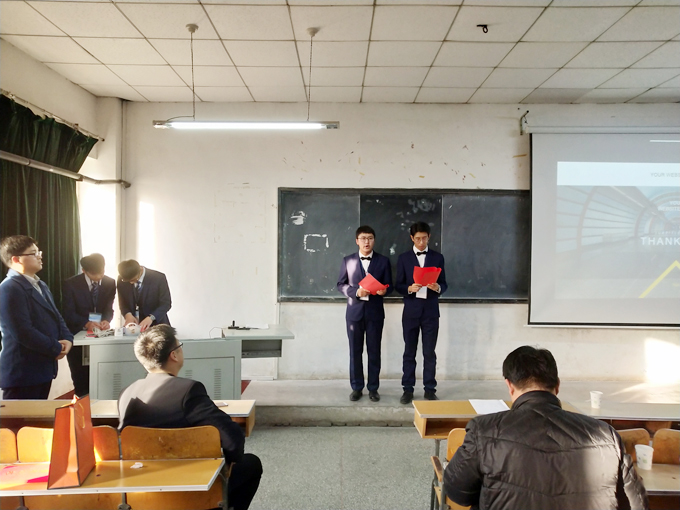 热烈庆祝山东科技职业学院海天班第一届月启动大会举办圆满成功！