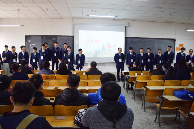 热烈庆祝山东科技职业学院海天班第一届月启动大会举办圆满成功！