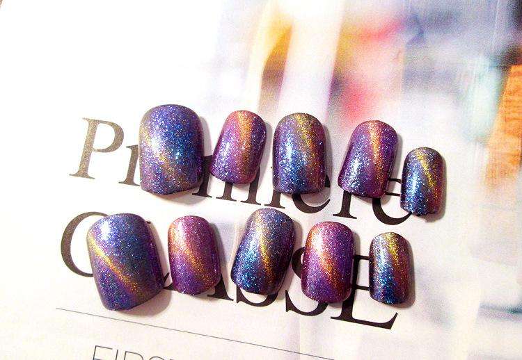 时尚猫眼美甲，第一款就美爆了，抓紧收藏！