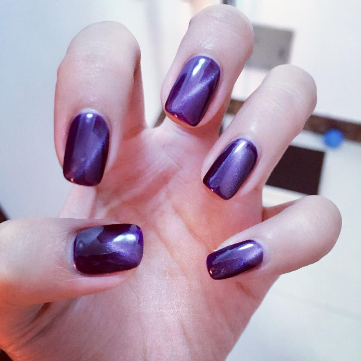 时尚猫眼美甲，第一款就美爆了，抓紧收藏！