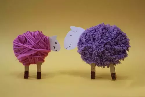 幼儿园绵羊手工大全:十几种材料不同玩法,将羊咩咩玩出新创意!