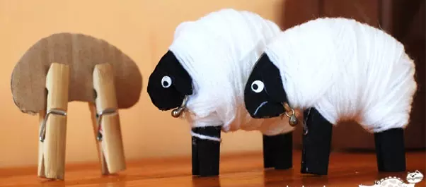 幼儿园绵羊手工大全:十几种材料不同玩法,将羊咩咩玩出新创意!